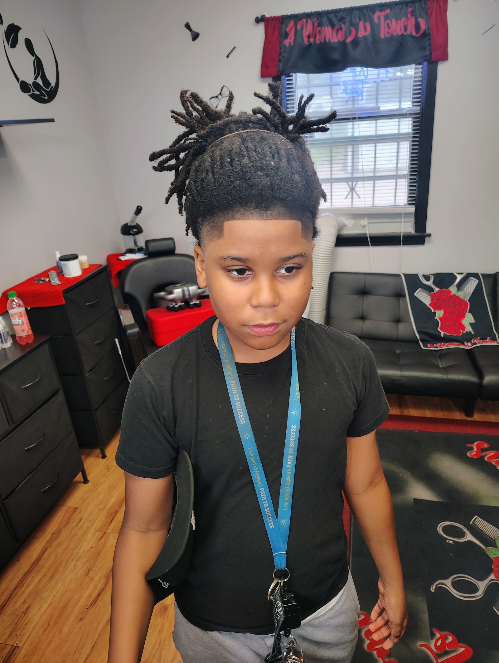 Inside Fade'em Up Barber Shop